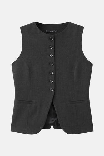 Veste à manches longues gris MANGOANGO avec un boutourour et et et et...