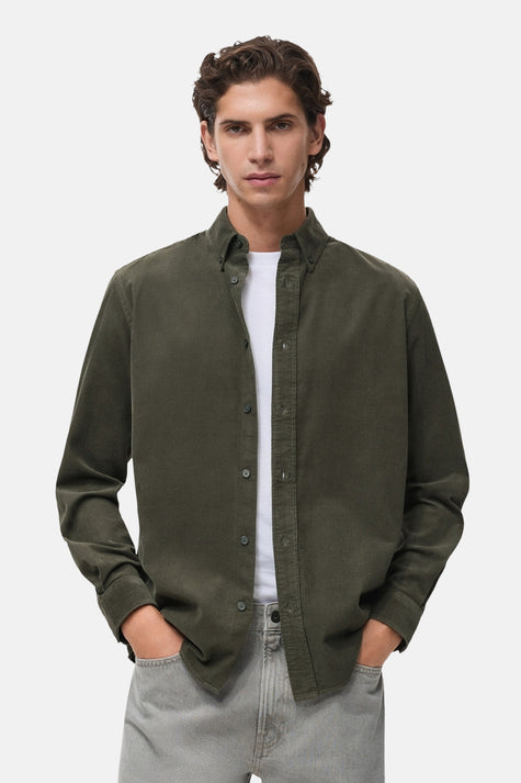 Chemise à manches longues - vert