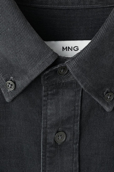 Chemise à manches longues - gris