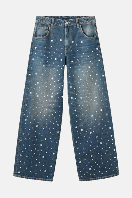 ELINA - mid blue denim