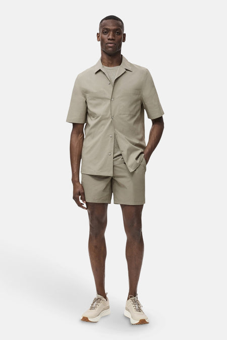 Chemise à manches courtes - Kaki