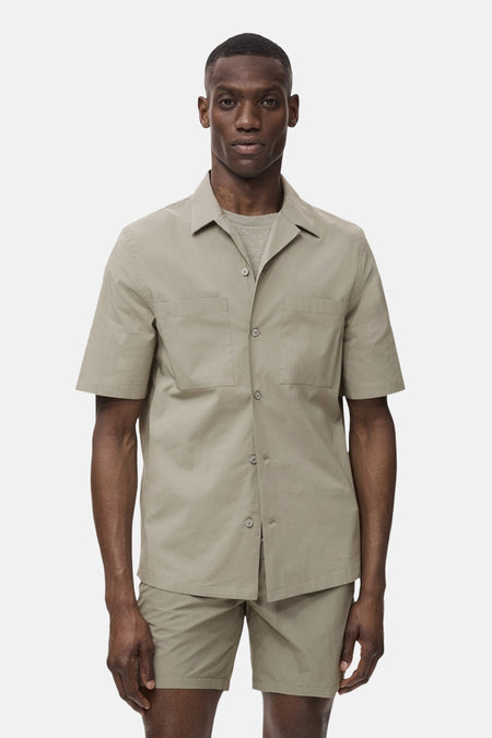 Chemise à manches courtes - Kaki