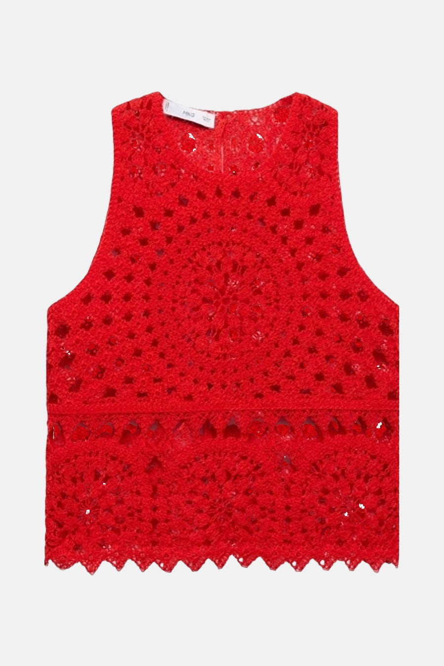 Blouse - rouge - MANGO - 6