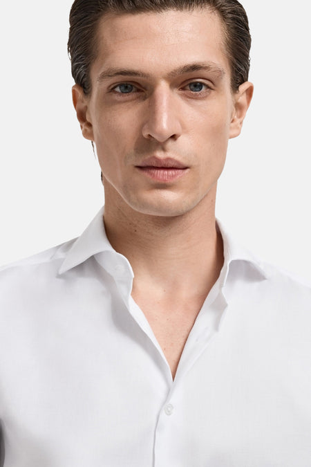 Chemise (manches longues) Blanc - MANGO