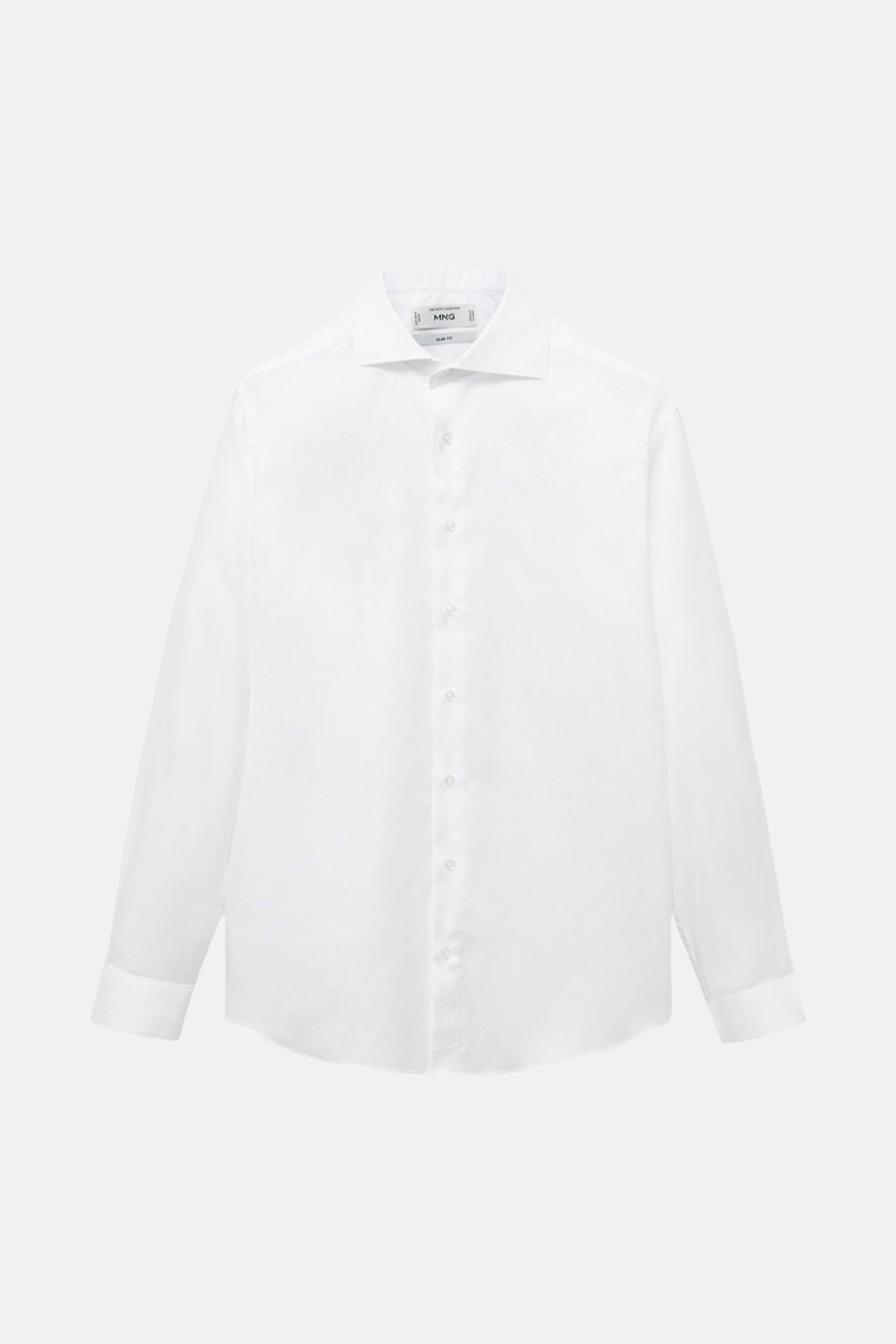 Chemise à manches longues - blanc - MANGO