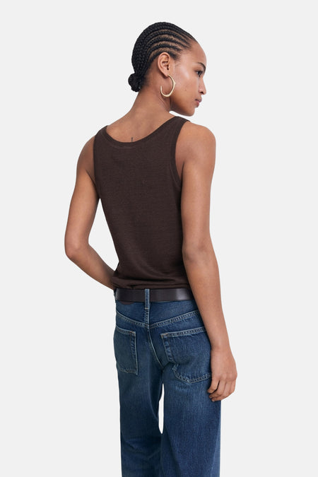 Débardeur - brun