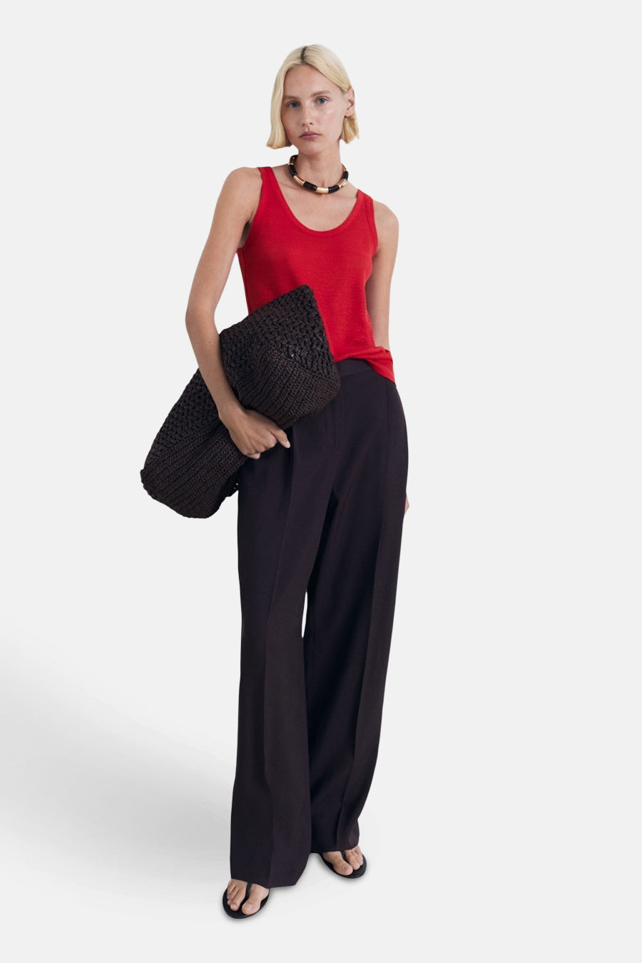 Débardeur - rouge - MANGO