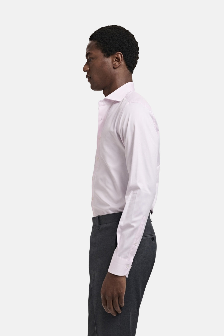 Chemise à manches longues - rose - MANGO