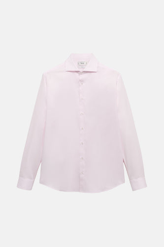 Chemise à manches longues - rose - MANGO