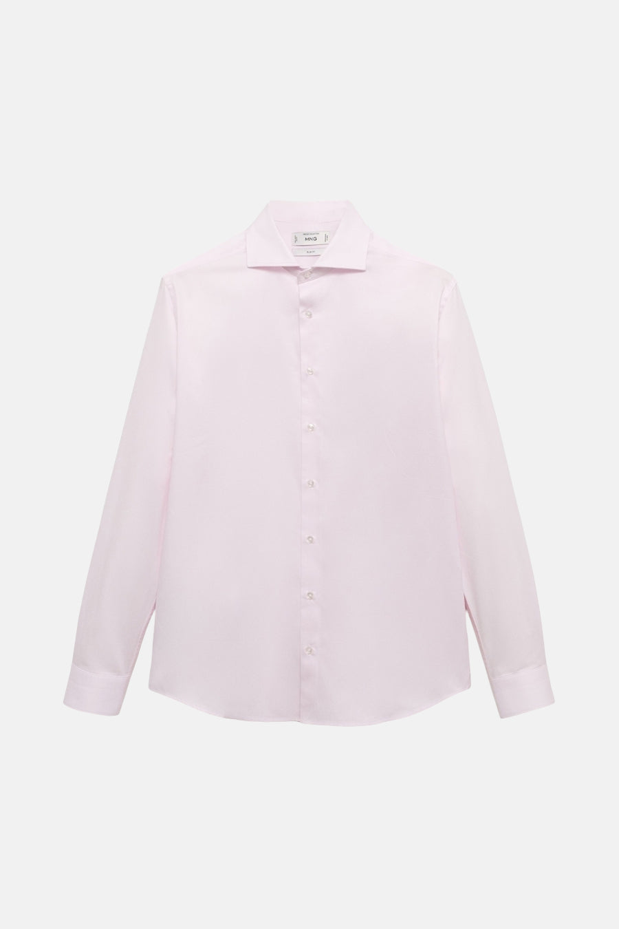 Chemise à manches longues - rose - MANGO