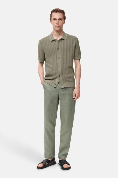 Chemise à manches courtes - Kaki