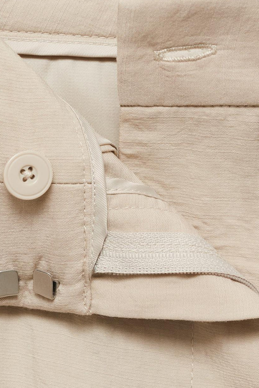 Pantalon - beige - MANGO - 5