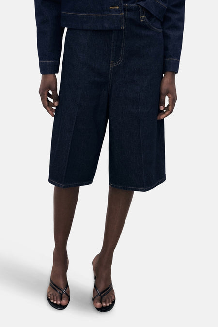 Bermuda - Dark blue denim