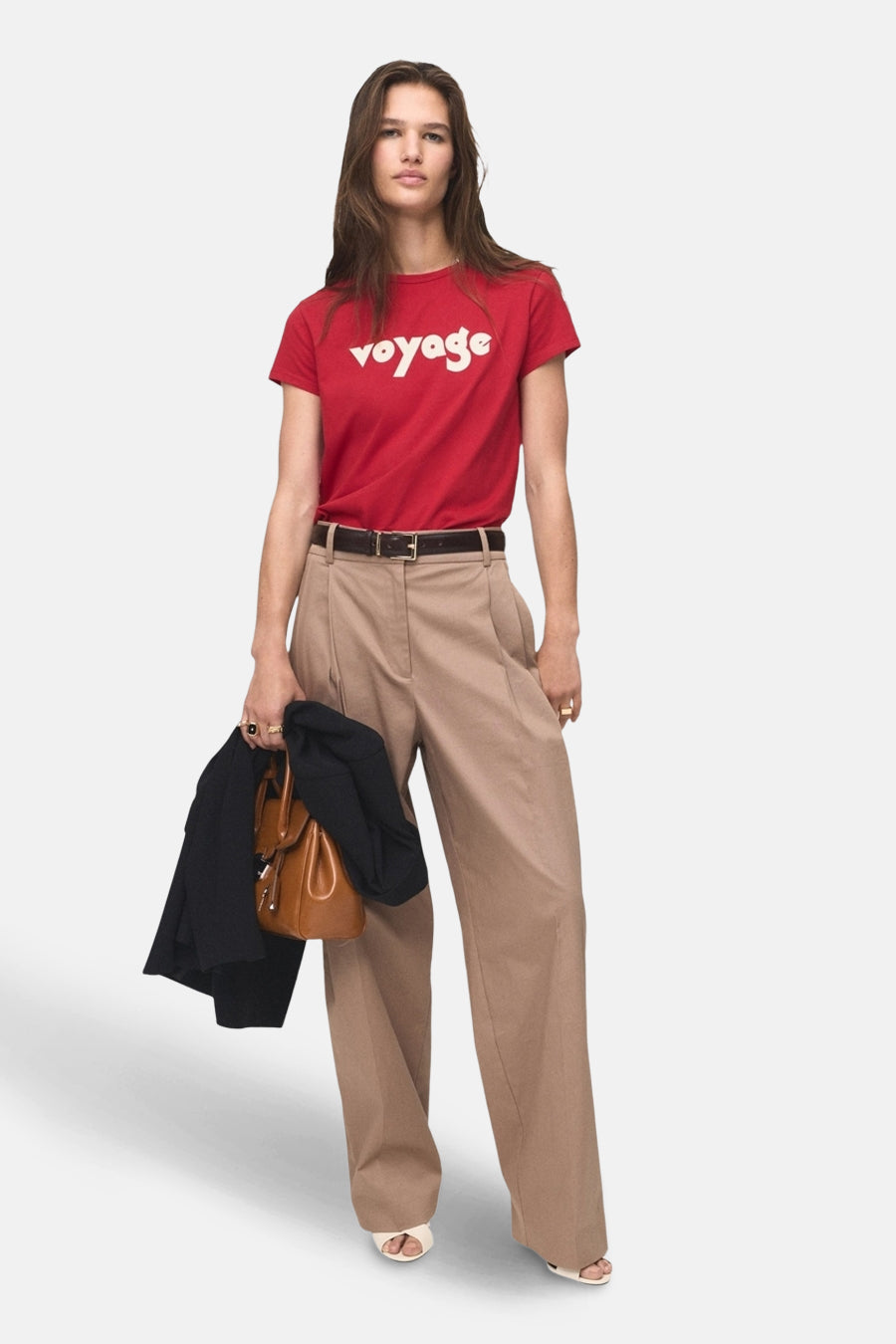 T-shirt à manches courtes - Rouge