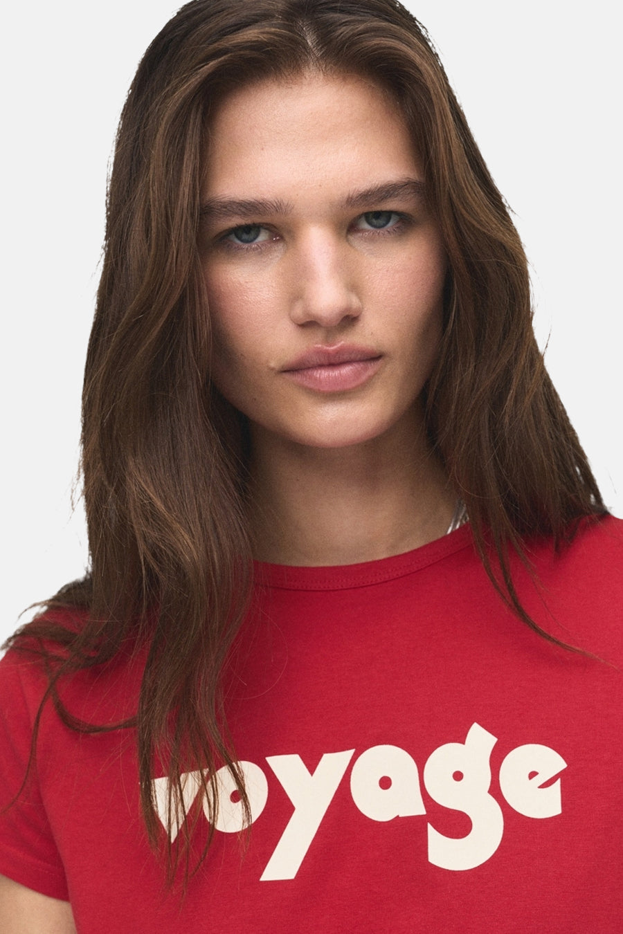 T-shirt à manches courtes - Rouge - MANGO - 4