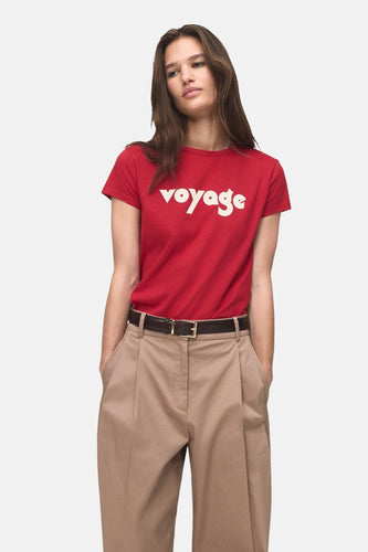 T-shirt à manches courtes - Rouge