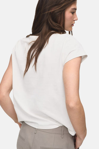 T-shirt à manches courtes - Blanc - MANGO - 5