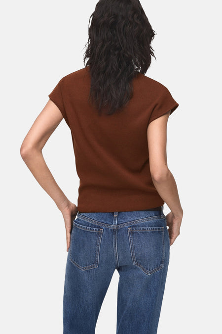 Top (sans manches) Brun - MANGO