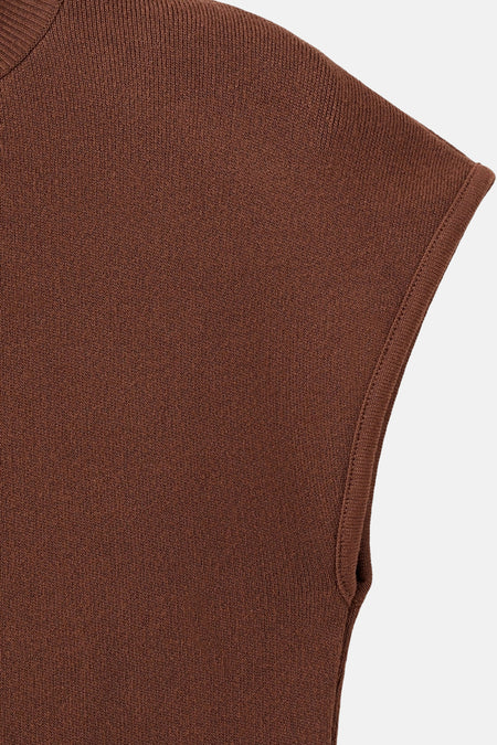 Top (sans manches) Brun - MANGO
