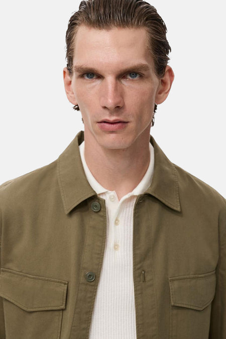 Chemise (manches longues) Vert - MANGO