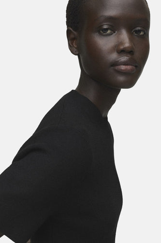 Robe à manches courtes - noir - MANGO - 6