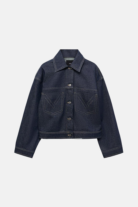 Veste en jean - Dark blue denim