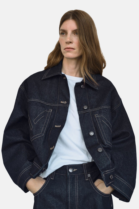 Veste en jean - Dark blue denim