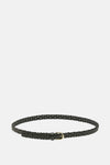 PCAVERY LEATHER BRAIDED SLIM BELT NOOS