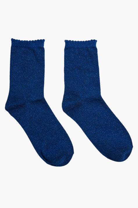 PCSEBBY GLITTER LONG 1 PACK SOCKS NOOS