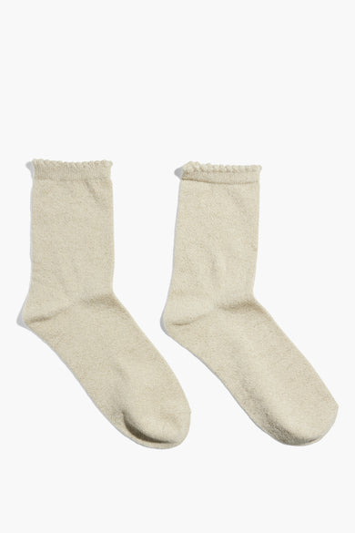 PCSEBBY GLITTER LONG 1 PACK SOCKS NOOS