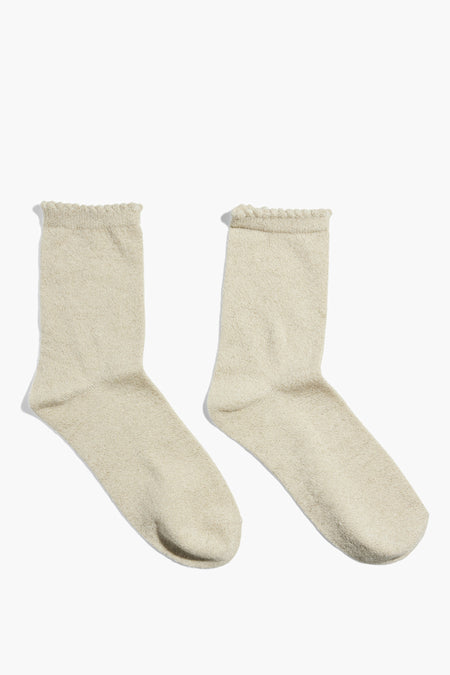 PCSEBBY GLITTER LONG 1 PACK SOCKS NOOS