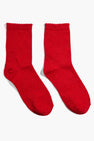 Chaussettes - rouge