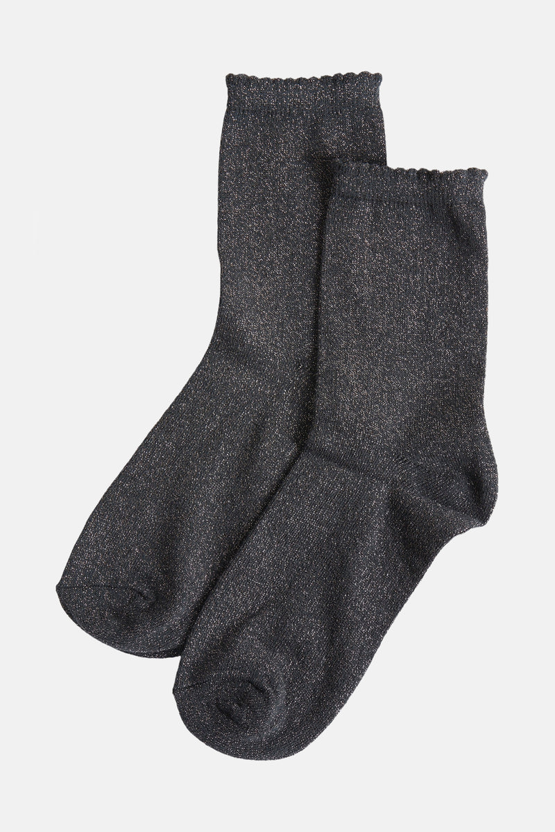 PCSEBBY GLITTER LONG SOCKS NOOS BC