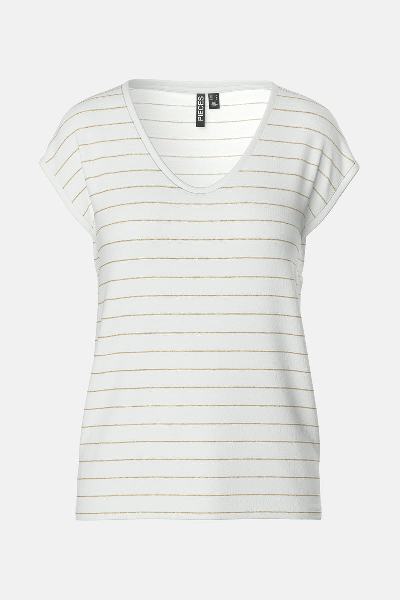 PCBILLO TEE LUREX STRIPES NOOS BC