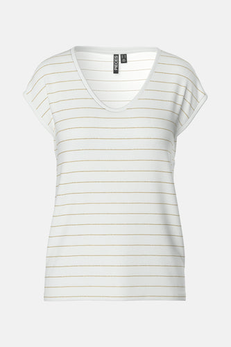 PCBILLO TEE LUREX STRIPES NOOS BC