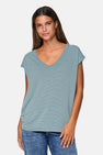 PCBILLO TEE LUREX STRIPES NOOS BC
