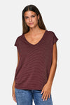 PCBILLO TEE LUREX STRIPES JRS NOOS BC