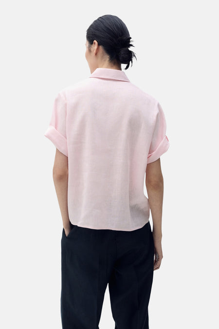 Chemisier (manches courtes) Rose - MANGO