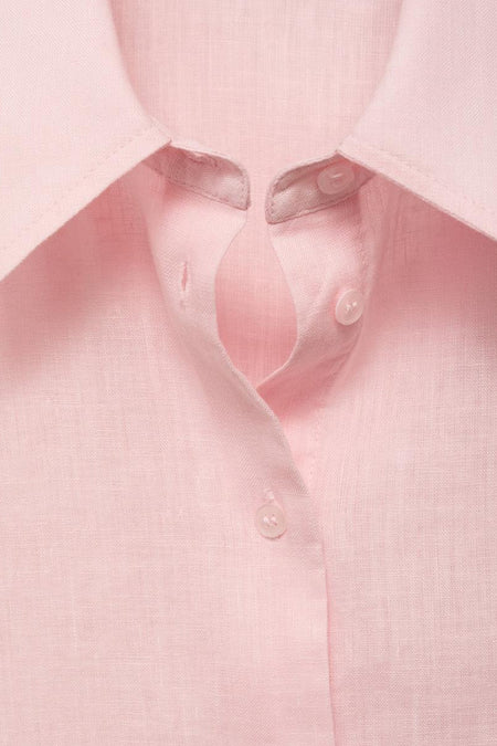 Chemise à manches courtes - rose
