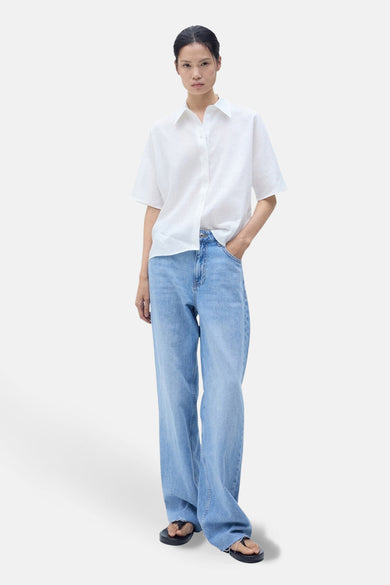 Chemisier (manches courtes) Blanc - MANGO