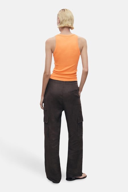 Débardeur Orange - MANGO