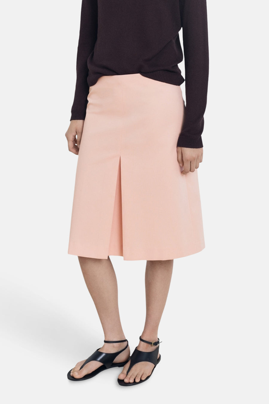 Jupe 3/4 rose - MANGO - MANGO