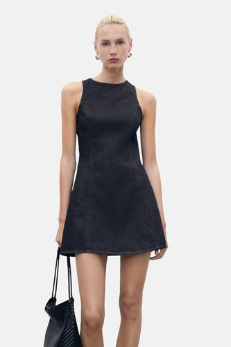 Robe - Dark blue denim