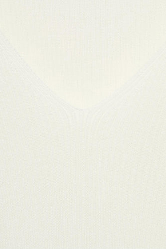 Pull à col rond - blanc - MANGO - 5