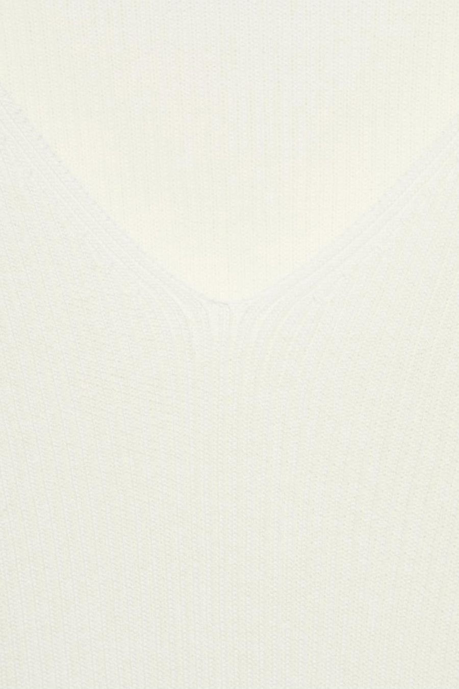 Pull à col rond - blanc - MANGO - 4