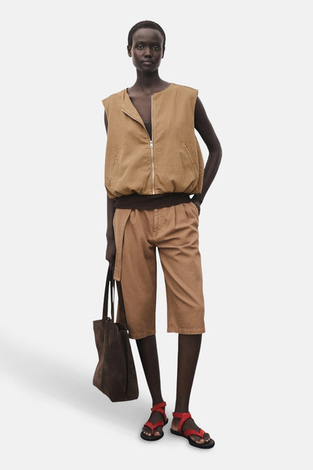 Veste sans manches - brun