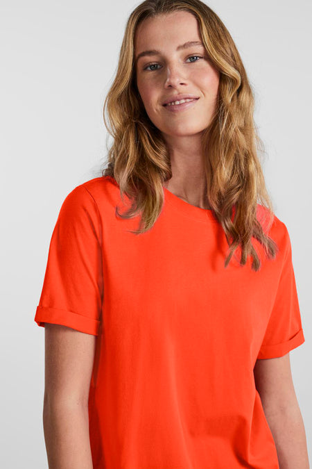 PCRIA SS FOLD UP SOLID TEE NOOS BC