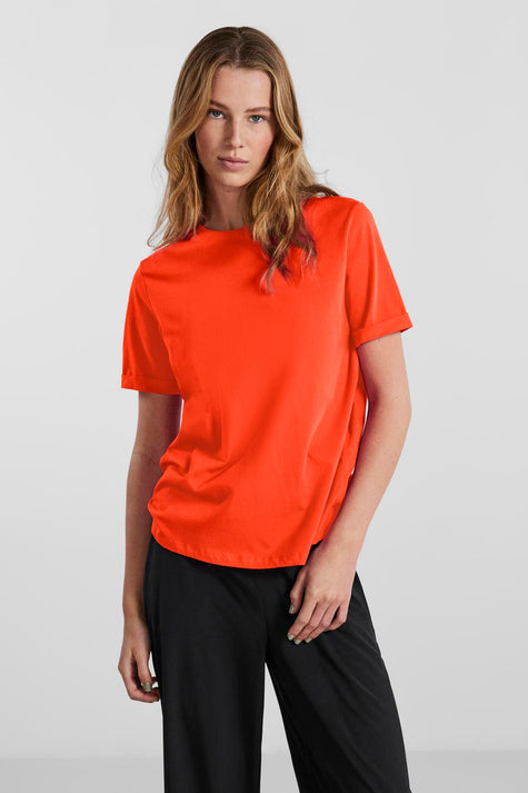 PCRIA SS FOLD UP SOLID TEE NOOS BC
