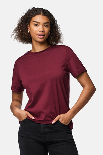 PCRIA SS FOLD UP SOLID TEE JRS NOOS BC