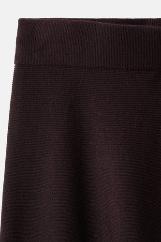 Jupe longue - bordeaux - MANGO